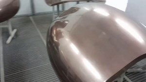 Хром эффект краска. под лаком.