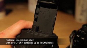 Canon BG-E20 hands on | Canon EOS 5D Mark IV battery grip review english