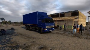 #5 на КамАЗе Road to Africa в Euro Truck Simulator 2 | стрим #ETS2