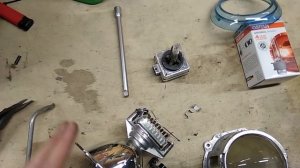 Тюнинг фар на Opel Vectra C, установка Bixenon Hella 3R