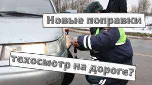 Техосмотр будут проводить прямо на дороге?
