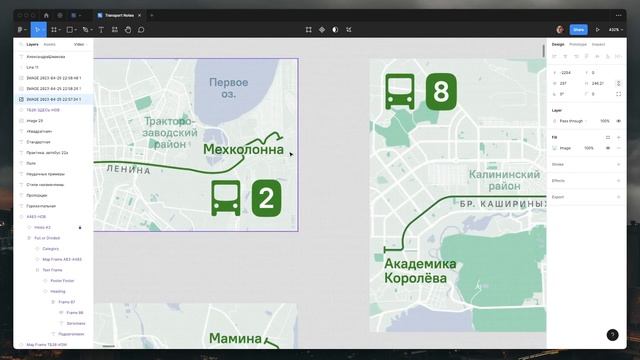 Как рисовать карты и схемы для информирования о челябинском транспорте