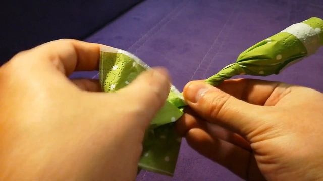 Как сделать розочку из салфетки смотреть онлайн