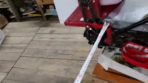 Детский самодельный снегоход из снегоката и двигателя из Aliexpress