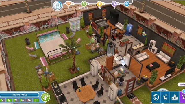 Collect bonuses from crafting stations - Sims FreePlay смотреть онлайн