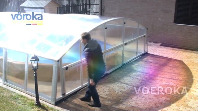 Павильоны для бассейнов модель CARAT