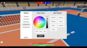 How to enable bam effects?! Roblox Volleyball 4.2