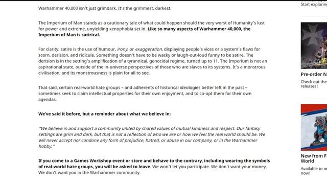 Games Workshop Doesn't Understand The Imperium of Man (A Response Video) смотреть онлайн