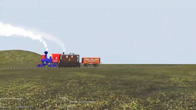 CASEY JR DISASTER - UP AND DOWN HILL - THOMAS AND FRIENDS GAME OVER RIDE - TRAINZ RAILROAD SIMULATO смотреть онлайн