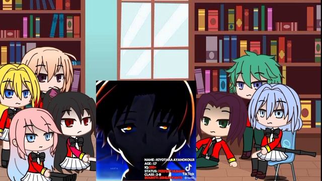 Classroom of the Elites react to White Room|White Room|Gacha|Ayanokoji's past| смотреть онлайн