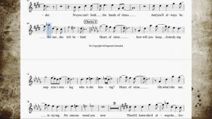 Heart Of Mine - Bb(Tenor/Soprano) Sax