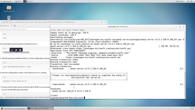 Instalar SQL Server en Linux смотреть онлайн