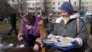 Народными гуляниями завершилась масленичная неделя