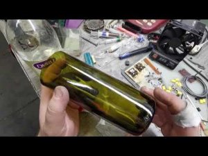 ИЗГОТОВЛЕНИЕ ВЫСОКОЙ ЁМКОСТИ ИЗ БУТЫЛКИ  ПОЛНЫЙ ЦИКЛ