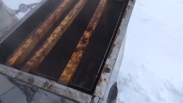 ПЕРЕТОПКА ВОСКА ЗИМОЙ. ЗИМНИЕ ИСПЫТАНИЯ ПАРОГЕНЕРАТОРА