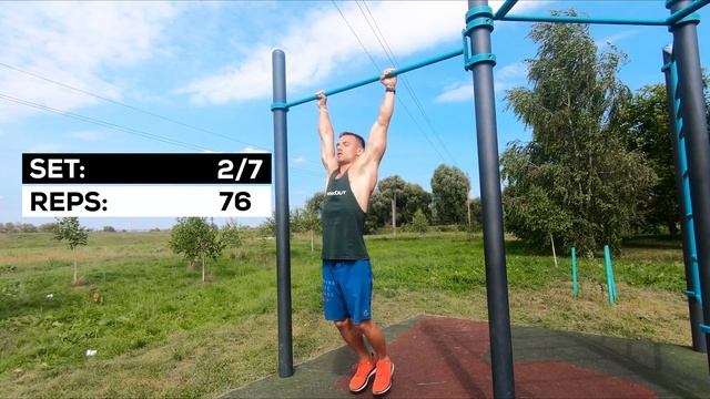 Тренируем подтягивания. Уровень 1 (новичок). смотреть онлайн