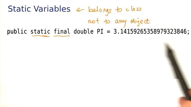 Static Variables - Intro to Java Programming смотреть онлайн