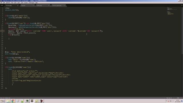Регистрация и авторизация пользователей PHP MYSQL часть 2 регистрация ||HD