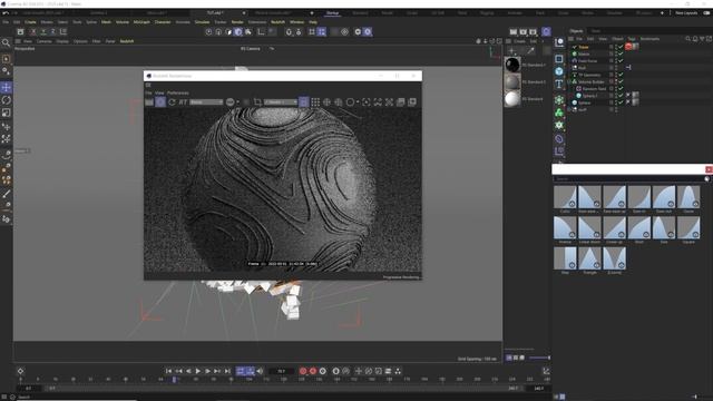 Cinema 4D R26 Tutorial Grow Lines on Any Object  - No 3rd Party Plugins - Project File Download