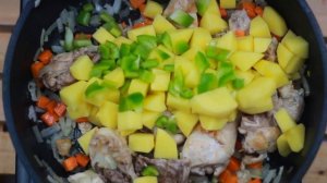 Овощное Рагу с Курицей. Рецепт от МОЯ ВКУСНАЯ КУХНЯ