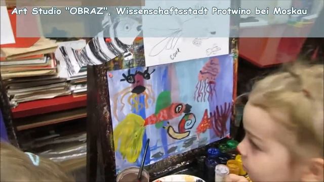 МУЗЫКАЛЬНАЯ РАЗМИНКА КРАСОК И КИСТОЧЕК ? смотреть онлайн