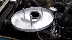 Установка воздушного фильтра ГАЗ на Москвич 412