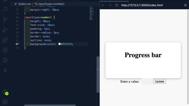 How to Create a Progress Bar with JavaScript, HTML, and CSS | #JavaScript #HTML #CSS #WebDevelopmen
