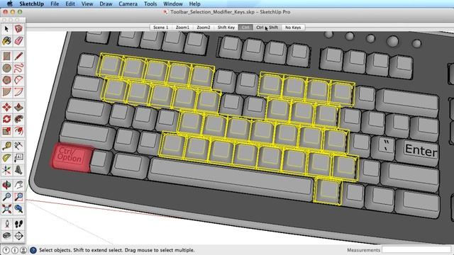SketchUp Training Series: Selection Tool смотреть онлайн