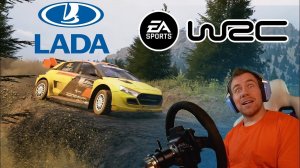 Построил LADA VESTA в КАРЬЕРЕ EA WRC