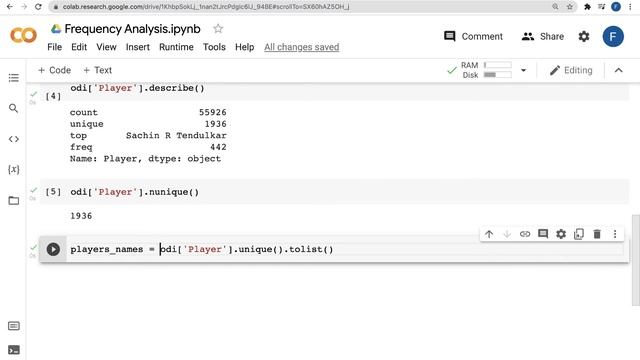 Frequency Analysis смотреть онлайн