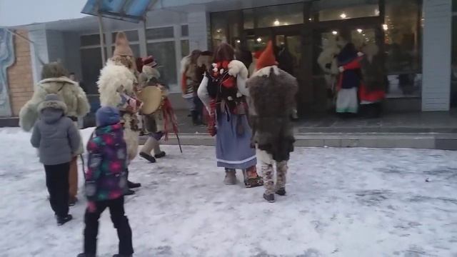 Коляда. Ряженые