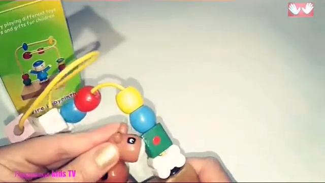 Пальчиковый лабиринт Деревянные игрушки Игрушки Видео для детей смотреть онлайн