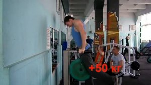 Отжимания на брусьях с отягощением часть 3