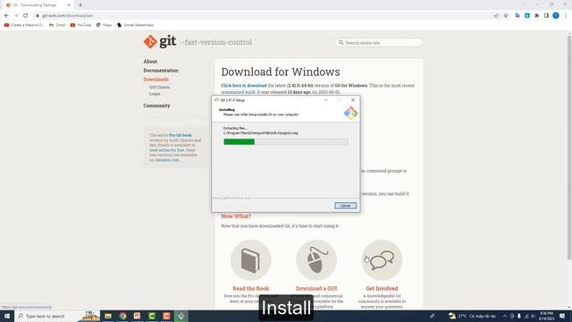 Git và Githup - Bài 1. Tải và cài đặt Git смотреть онлайн