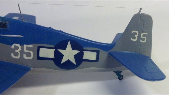 Авиамодель - Grumman F6F Hellcat смотреть онлайн