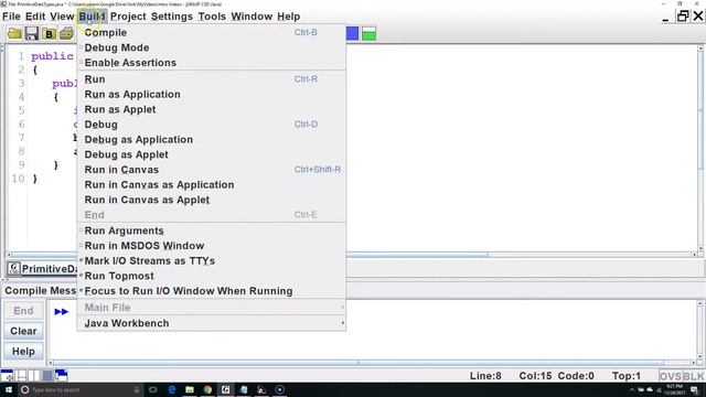 Primitive Data Types (Java Tutorial)