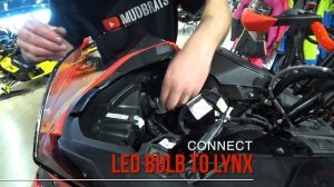 BRP Lynx 2022 Install Best Upgrade LED Headlights | 12000 Lumens Super Bright White