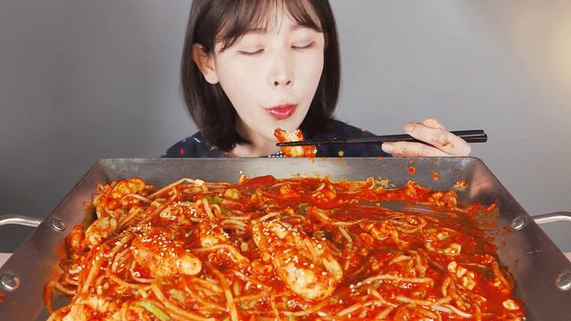 (쌍수주의😎)직접 만든 매콤한 알찜 먹방 SPICY STEAMED SEAFOOD, FISH EGGS [eating show]mukbang korean food