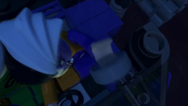 Lego Batman The Movie: DC Super Heroes Unite - Batman & Robin Vs. Arkham Escapees Scene смотреть онлайн