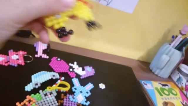 Моя КОЛЛЕКЦИЯ поделок из АКВА МОЗАИКИ? смотреть онлайн