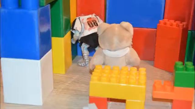 Прикол-ужастик как зомби съел мишку тедди\Funny horror film about zombi zombie and teddi-bear смотреть онлайн