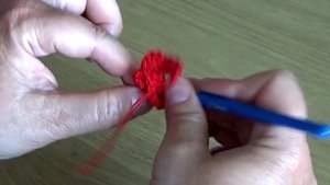 УЗОР КЛУБНИЧКИ КРЮЧКОМ Часть I