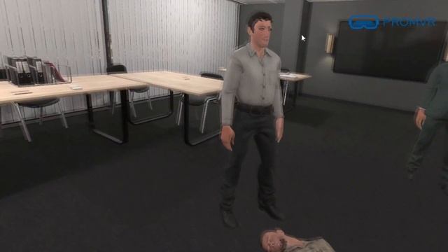 VR-тренажер «Оказание первой помощи пострадавшему на производстве»
