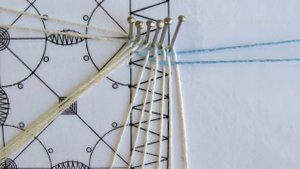 Простая полотнянка | Полотнянка без перевива крайних долевых пар