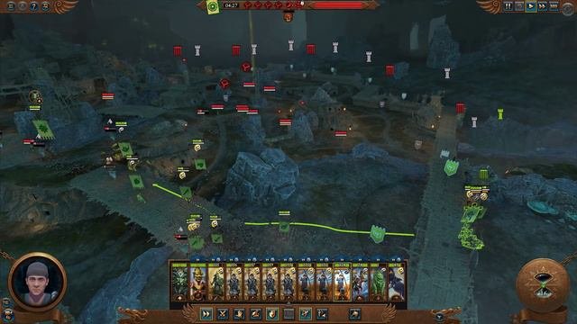 Прохождение Total War Warhammer III. Легендарная сложность. Катай. #1