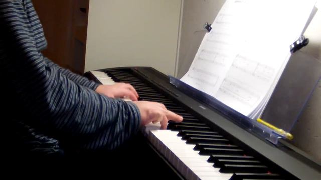 Greensleevs auf Yamaha P 95 Digitalpiano