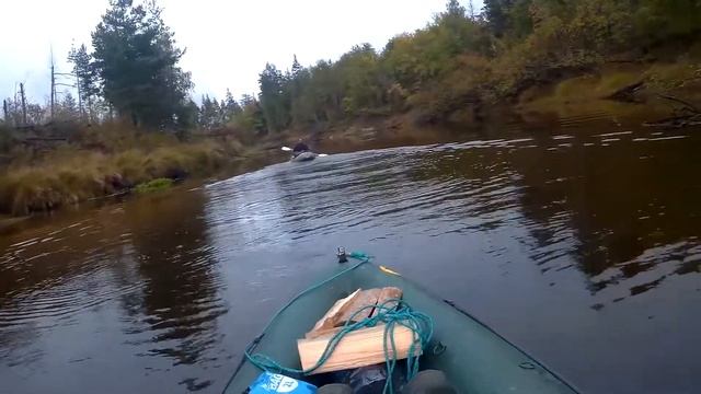 Сплав по реке Лух сентябрь 2019 часть третья смотреть онлайн