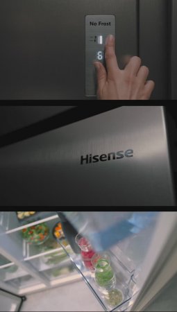 Идеальный порядок с холодильниками Hisense!