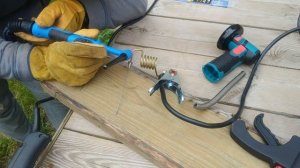 TUXING TXET061, ремонт латунной трубки.