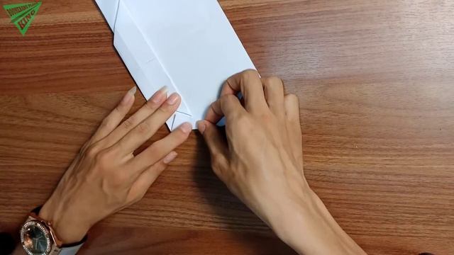 Как сделать бумажный самолетик бумеранг который возвращается 43 origami paper airplane